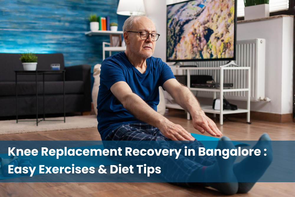 Knee Replacement Recovery in Bangalore: Easy Exercises & Diet Tips